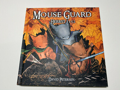 Cross Cult - Mouse Guard   Herbst 1152 von David Petersen signiert! 