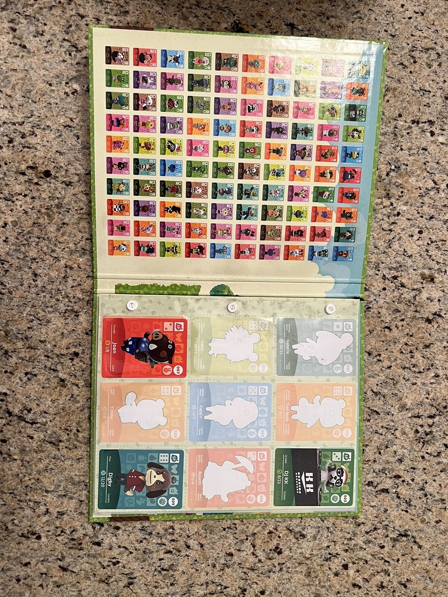 rare animal crossing cards Series 1 Amiibo Card Collectors Album! Nice! US Seller! Fun Amiibo History time #198: