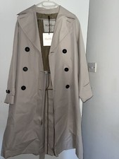 Maxmara Trench Overcoat Brand New Size 8