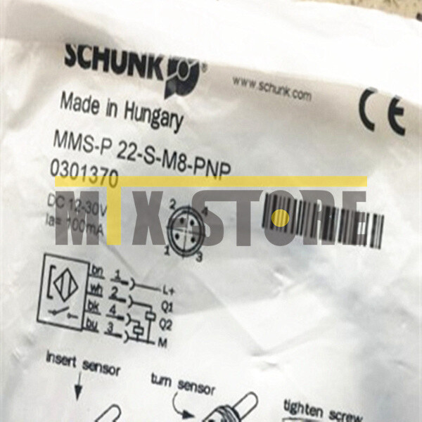 Interruttore Di Prossimità Magnetico SCHUNK MMS22-SPM8-SA – 3 Pin, Nuovo Con Scatola - Foto 3