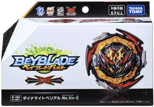 TAKARA TOMY BEYBLADE BURST DB B-180 BOOSTER DYNAMITE BELIAL.Nx.Vn-2