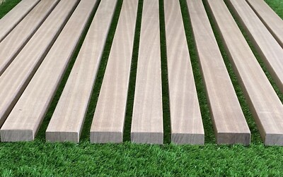 12 Massivholz Sapele Gartenbank Latten 2 Sitzer (4 Fuß) - kostenloser Versand