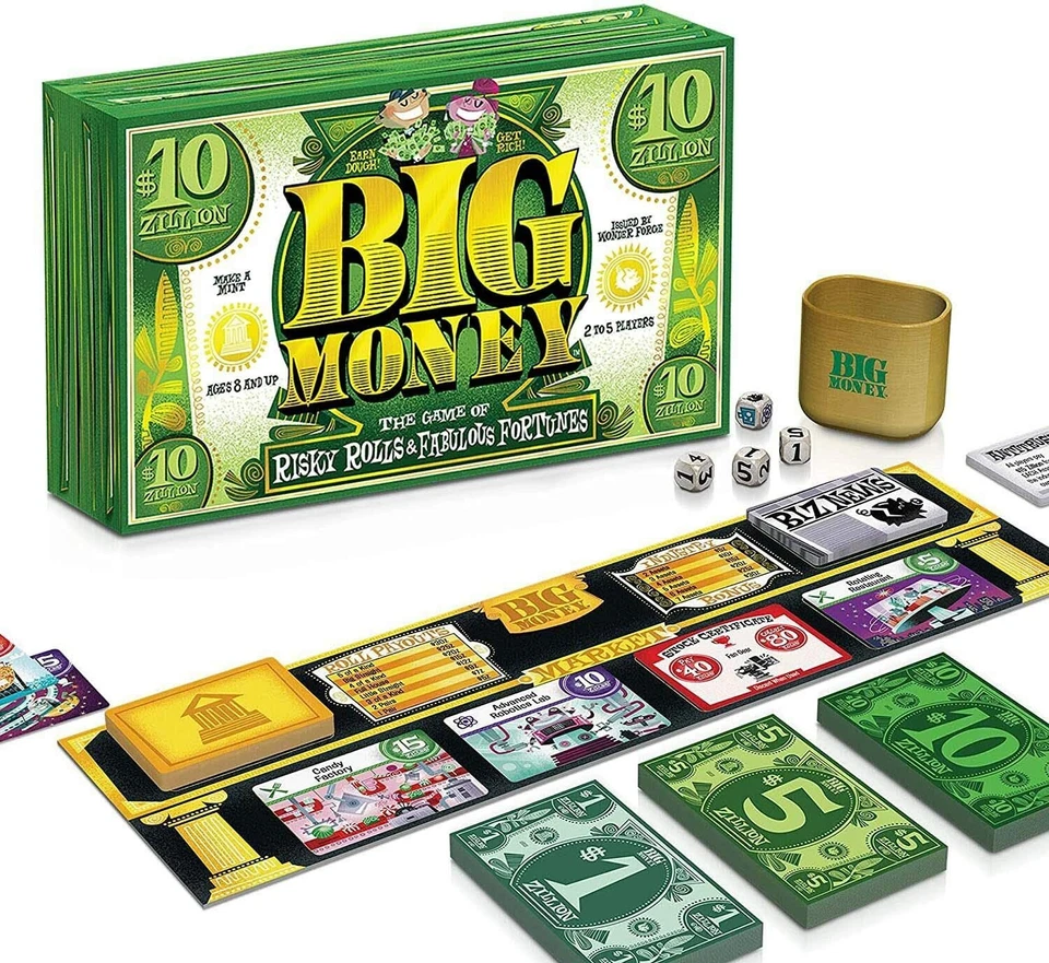Ravensburger Big Money Family Board Game - Risky Rolls and Fabulous Fortunes! - Image 2 of 4