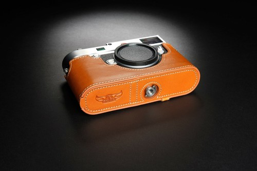 Funda protectora de cuero genuino con media cámara para Leica M10 M10-R M10-P M10-M - Imagen 8 de 36