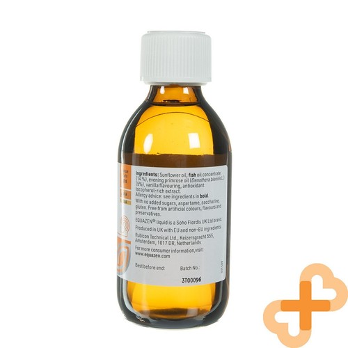 EQUAZEN Vanilla Flavor Drink 200ml Omega-3 and Omega-6 Fatty Acids Supplement - Picture 15 of 20