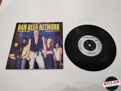 dan reed network stardate 1990 7'' vinyl record very good condition