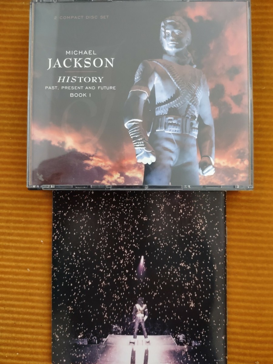 Two CD Set 1979-95 History by Michael Jackson w/Collectible Pics