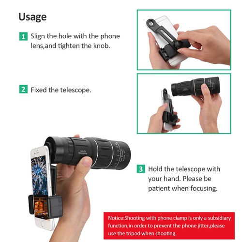Day&Night Combo Binoculars&Monocular Hunting Camping BK4 Telescopes High Power - Picture 65 of 140