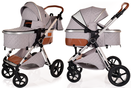 Baby Pram Buggy 3 in 1 Travel System Car Seat Folding Pushchair Reversible - Picture 72 of 117