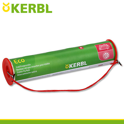 Kerbl 10m Stallfliegenrolle Eco Klebefalle Fänger Schweine Kühe Hühner Pferde