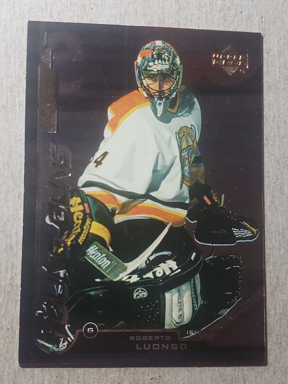 1999-00 Upper Deck Young Guns Roberto Luongo Rookie #163 New York Islanders RC