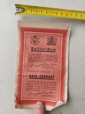Germany Safe Conduct Surrender Leaflet 1944 WW2 US