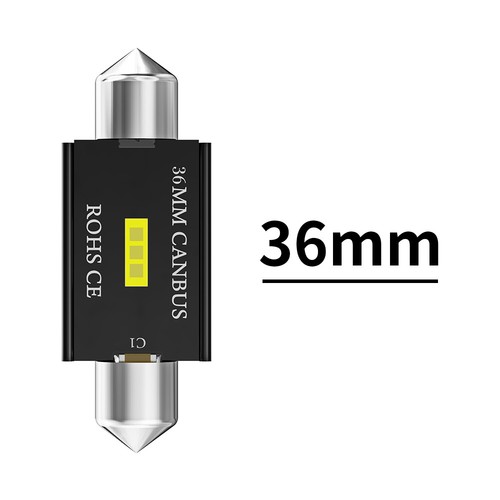 10x White LED Car Interior Map Dome Trunk Light 42mm 39mm 36mm 31mm Festoon Bulb - Picture 9 of 11