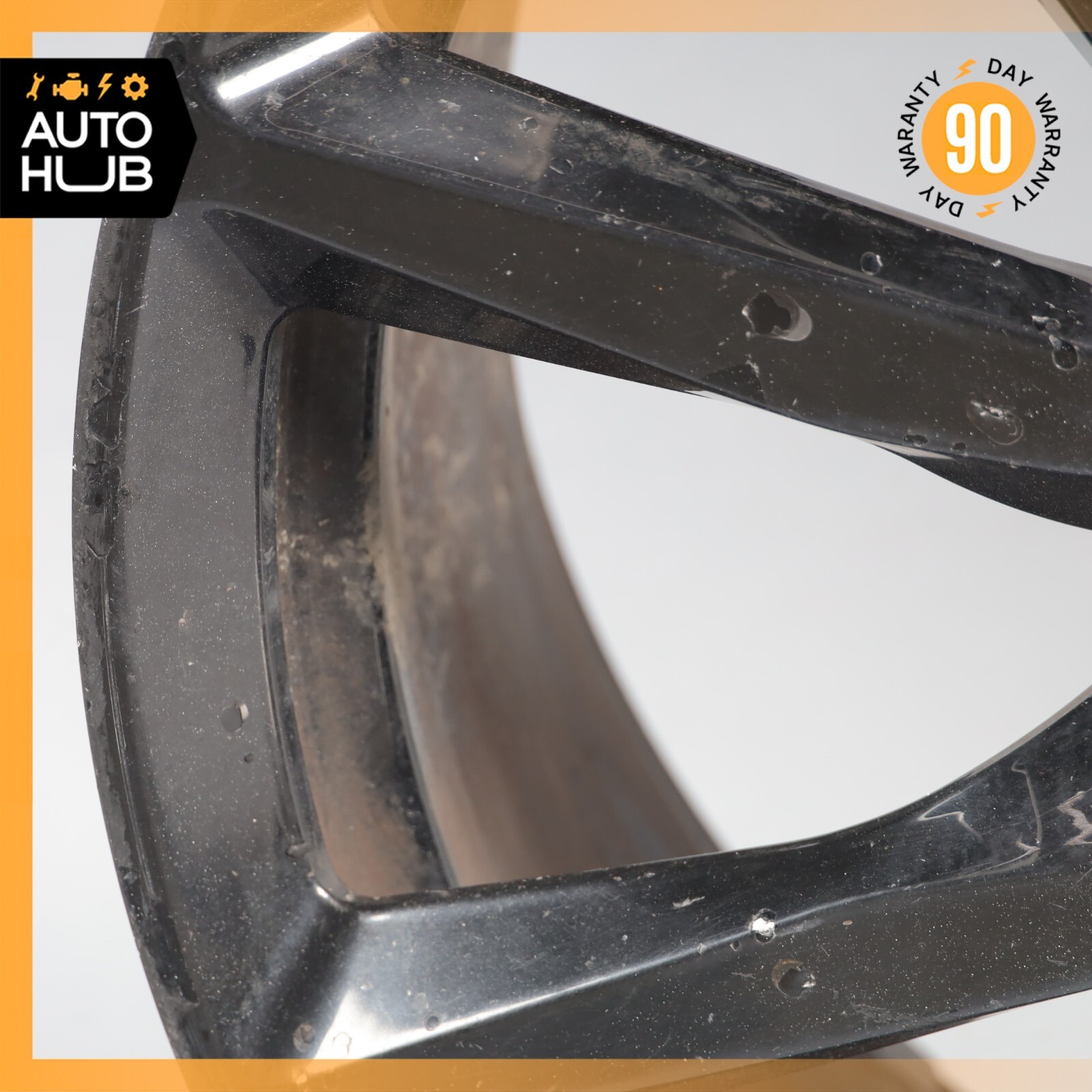 Lotus Evora S 8 x 19 19" Front Wheel Rim Black Y065K897G98055SL OEM