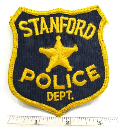 Vintage Stanford Kentucky KY Obsolete Police Jacket Patch First Responder
