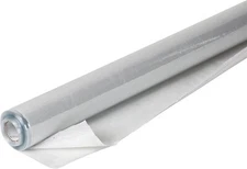 V44216/6 Crystal Clear Vinyl Sheeting-Packaged Rolls 44 X 18 X 4Mil New