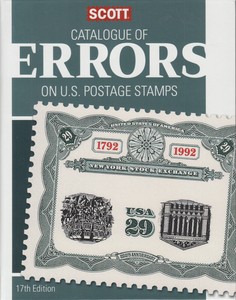 2019-Scott-Catalog-of-Errors-on-US-Postage-Stamps-17th-edition-NEW