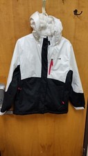 Swiss Tech Ski Coat Parka Girl's Xl  (14-16)  White/black  