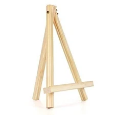 2 New Wooden Easel Stands 9.5" Adjustable Tabletop Small Ktub