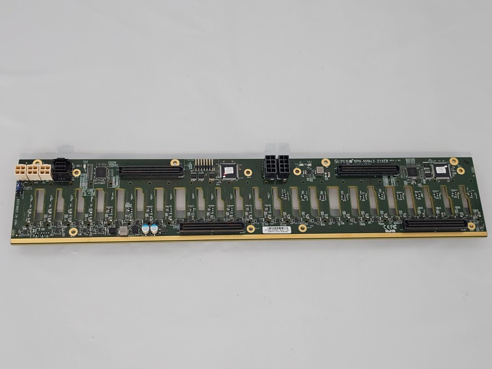 Supermicro BPN-NVME3-216N-S4 - Backplane 24 Ports NVMe 2U (neuf, Garanti)