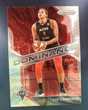 2021 Panini WNBA Prizm Liz Cambage Dominance #15 Las Vegas Aces Insert