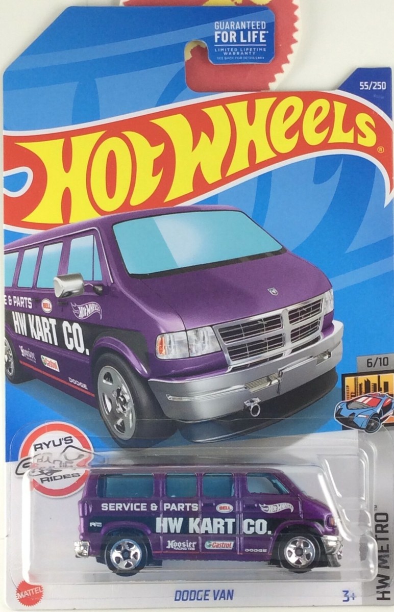 ホットウィール4台セット。MOONEYES DODGE VAN。 ダッジバン 4台セット ホットウィール - メルカリ