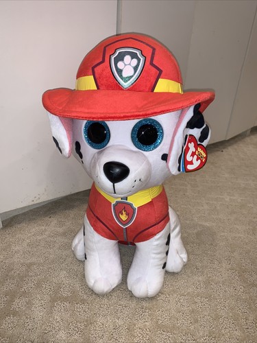 TY Beanie Boos - Paw Patrol - MARSHALL Dalmation (LARGE Size - 20 inch) - New