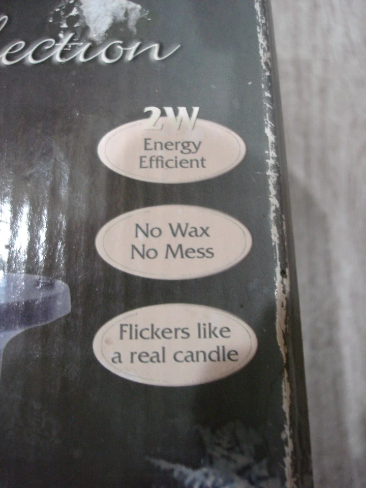 NIB Paradise Garden Lighting Pathway Flickering Candle MODEL # GL24776-BL NEW - Image 4 of 4