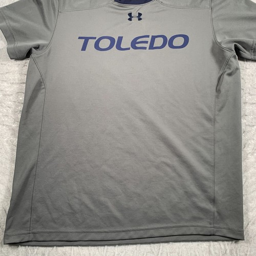 Toledo Rocket Shirt Mens Large Gray Under Armour - Picture 3 of 11