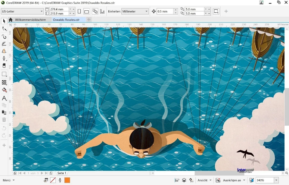 Corel Draw Graphics Suite 2019 Vollversion Windows Dauerlizenz Download NEU - Bild 4 von 4