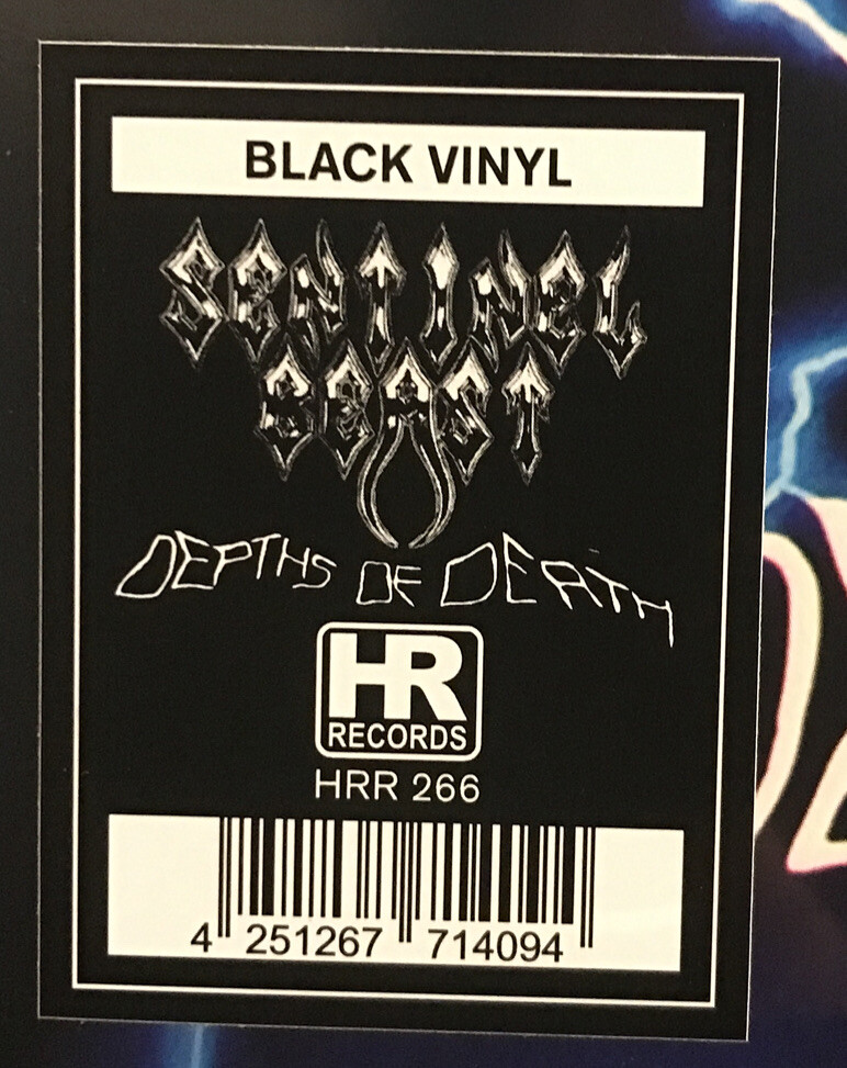 Sentinel Beast – Depths Of Death LP 2023 High Roller – HRR