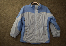 L.L. Bean Kids Jacket M 10-12 Blue Nylon Primaloft Insulated Ski