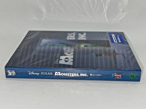 NEW Sealed BLU-RAY DISNEY/PIXAR 3D Steelbook - MONSTERS INC ** KIMCHI EXCLUSIVE - Picture 3 of 6