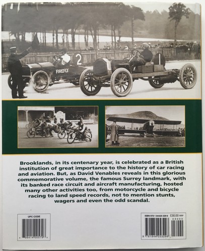 Brooklands: The Official Centenary History. David Venables. 2007 nice hardback - Imagen 9 de 9