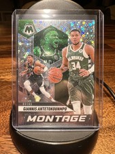 2024-25 Panini Mosaic - Montage Giannis Antetokounmpo #17 Fast Break Prizm