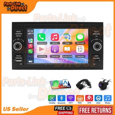 7-inch Android 14 In-car Stereo Sat Nav System 4+64G For 2006-2009 Ford Transit