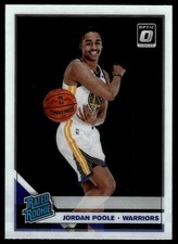 Jordan Poole 2019-20 Donruss Optic #169 RC Golden State Warriors Basketball Card