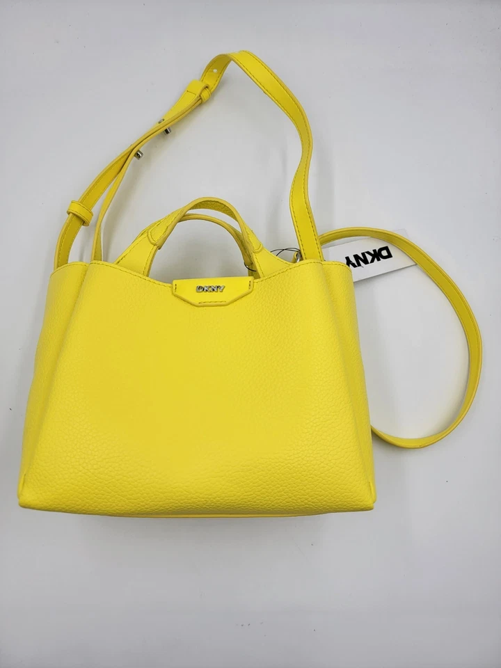 Mini bolso cartera DKNY Willa para mujer talla única narciso cierre magnético Foto 3 de 4