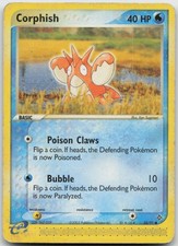 Corphish 52/97 Dragon Pokemon Heavily Played