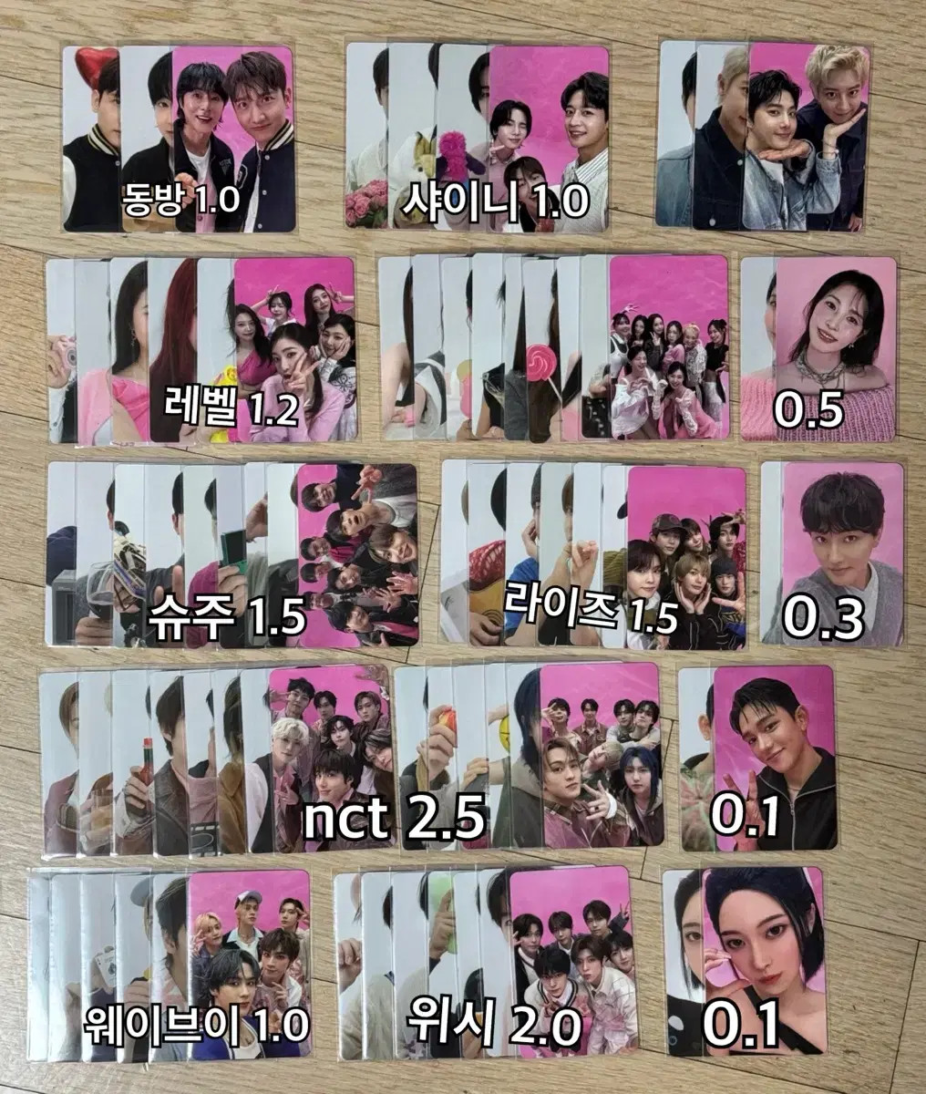 SMTOWN 30th Anniversary The Culture Family Photocard Batch | eBay