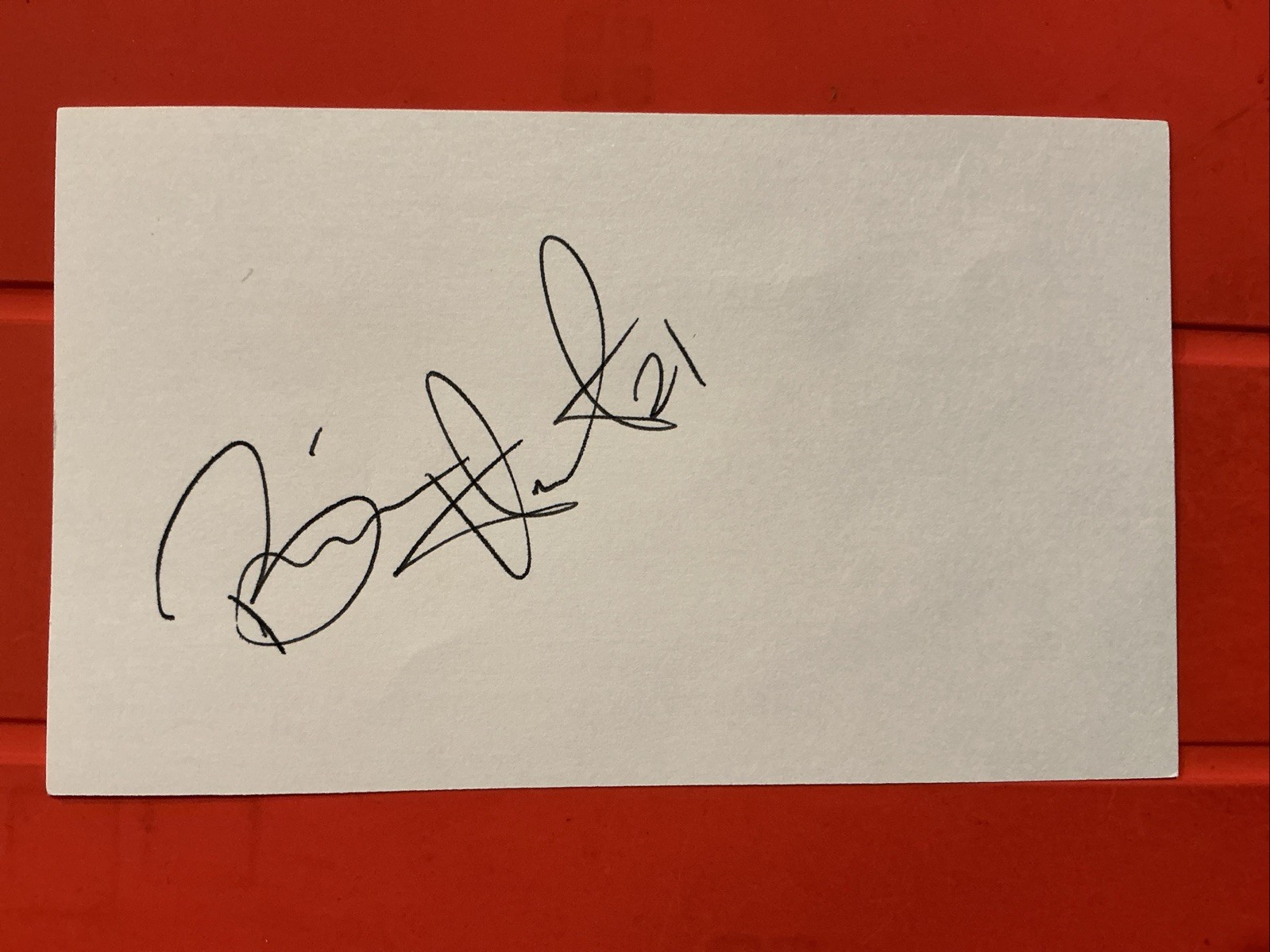 Brian Hunter 🔥MLB Debut: 1991 Atlanta Braves🔥Autograph 🧢