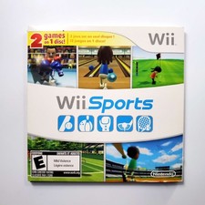 No Game, Box Only - Wii Sports  Wii Sports Resort - Nintendo Authentic