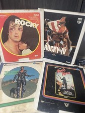 Mad Max Rocky CED 4 Disc Set