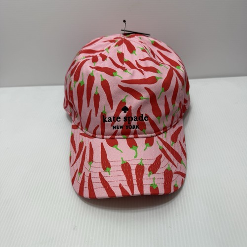 Kate Spade New York Hot Pepper 🌶️ Baseball Cap Mütze Neu! Neu mit Etikett  - Bild 1 von 6