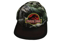 Jurassic Park Youth Raptor All Over Print Snapback Baseball Hat Cap
