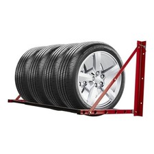 Tire Rack - 32 to 50in Adjustable Tire Storage Rack - Wall Mounted Garage