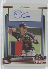 2023 USA Baseball Stars & Stripes Materials Prime 10/25 Dylan Cupp Auto 10yf