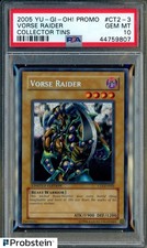 2005 YU-GI-OH! PROMO #EN003 VORSE RAIDER COLLECTOR TINS PSA 10 GEM MINT