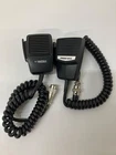 Pair Of Vintage Yaesu & President Dynamic 600 CB Radio Microphones W/ Cords