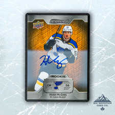 2023-24 Upper Deck Engrained HUGH MCGING Rookie Oak Autograph #156